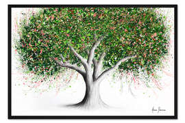 Gerahmter Kunstdruck Königlicher Apfelbaum