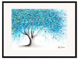 Ingelijste kunstdruk Tranquility Tree