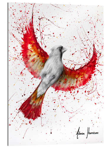 Gallery print Golden Feather Cardinal