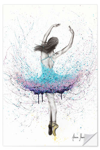 Sticker mural Twirling Flower Dance