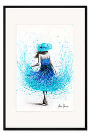 Gerahmter Kunstdruck Wellen beobachten