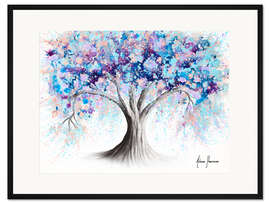 Gerahmter Kunstdruck Motivierender Seelenbaum
