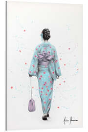 Magnettafel Wanderung durch Frühlingsblüten