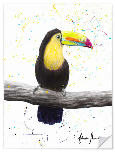 Wall sticker Talented Toucan