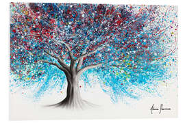 Foam board print Night Lights Tree