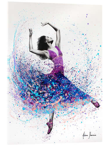 Acrylic print Powerful Passion Dance