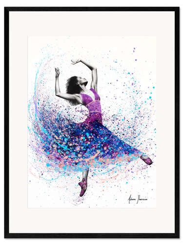 Framed art print Powerful Passion Dance