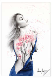 Wall sticker Her Cherry Blossom