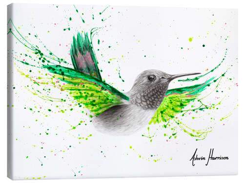 Canvas print River City Hummingbird