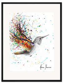 Gerahmter Kunstdruck Glücklicher Flieger