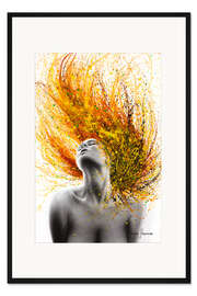 Gerahmter Kunstdruck Ein brennendes Verlangen