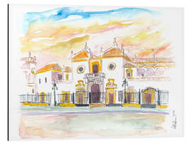 Magnettafel Sevilla Plaza De Toros Maestranza In Andalusien Spanien