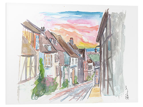 PVC print Romantic view of East Sussex