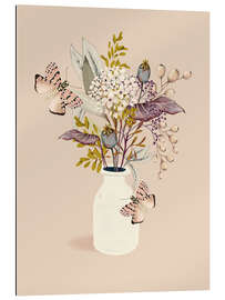 Gallery print Floral with butterflies IV