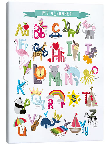 Canvas print My alphabet