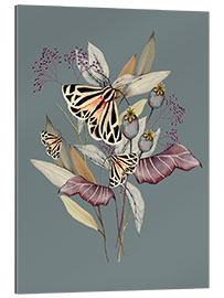 Galleriprint Floral with butterflies III