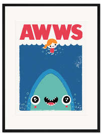 Gerahmter Kunstdruck AWWS