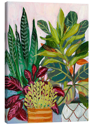 Canvas print A plant lover's room