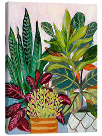 Canvas-taulu A plant lover's room