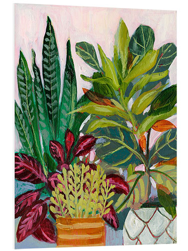 Foam board print A plant lover's room