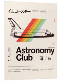 Foam board print Astronomy Club