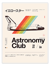 Poster  Club d&#039;astronomie - Florent Bodart