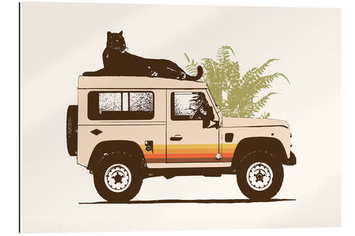 Galleriprint Panther on car