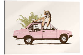 Galleriprint Tiger on Car