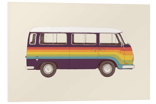 Stampa su PVC Rainbow Van