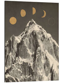 Magnettafel Mondphasen