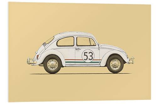 Tableau en PVC Beetle - Voiture ancienne