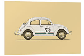 Tableau en PVC Beetle - Voiture ancienne