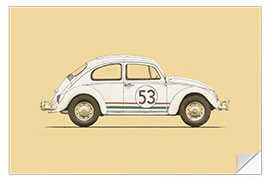 Sticker mural Beetle - Voiture ancienne