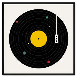 Gerahmter Kunstdruck Musik überall