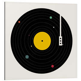 Magnettafel Musik überall