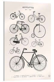 Gallery print Bicycles - Collection