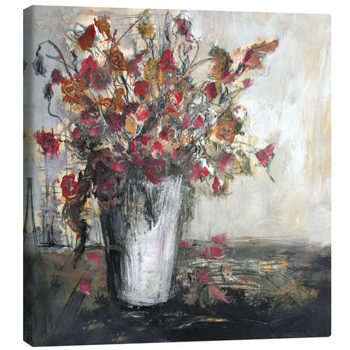 Canvas print Wilted flowers