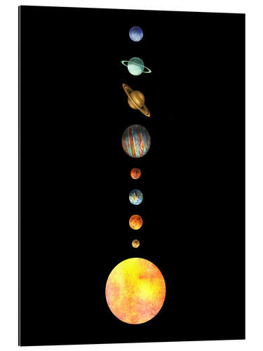 Gallery print The Solar System