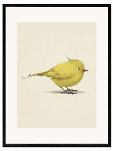Framed art print Yellow Bird