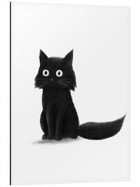 Magnettafel Sitzende Katze