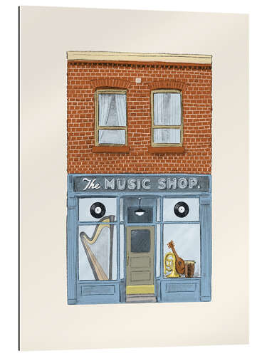 Gallery print The Music Shop