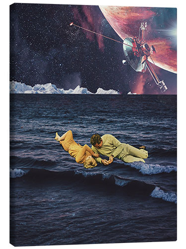 Canvas print To be Reborn from a sea of Optimism