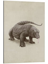 Magnettafel Komodo-Waran