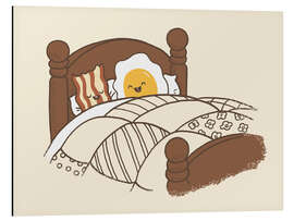 Magnettafel Frühstück im Bett