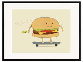 Gerahmter Kunstdruck Fast Food