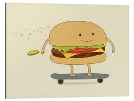 Magnettafel Fast Food