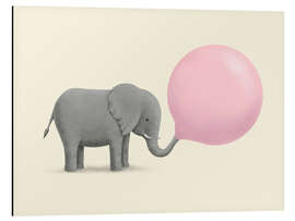 Aluminium print Jumbo bubblegum