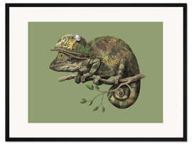 Gerahmter Kunstdruck Geboren, um sich zu verstecken