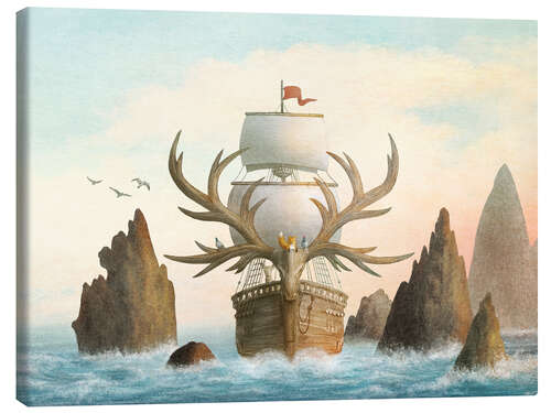 Canvas print The consecrated ship