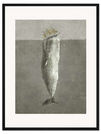 Gerahmter Kunstdruck Rache des Wals